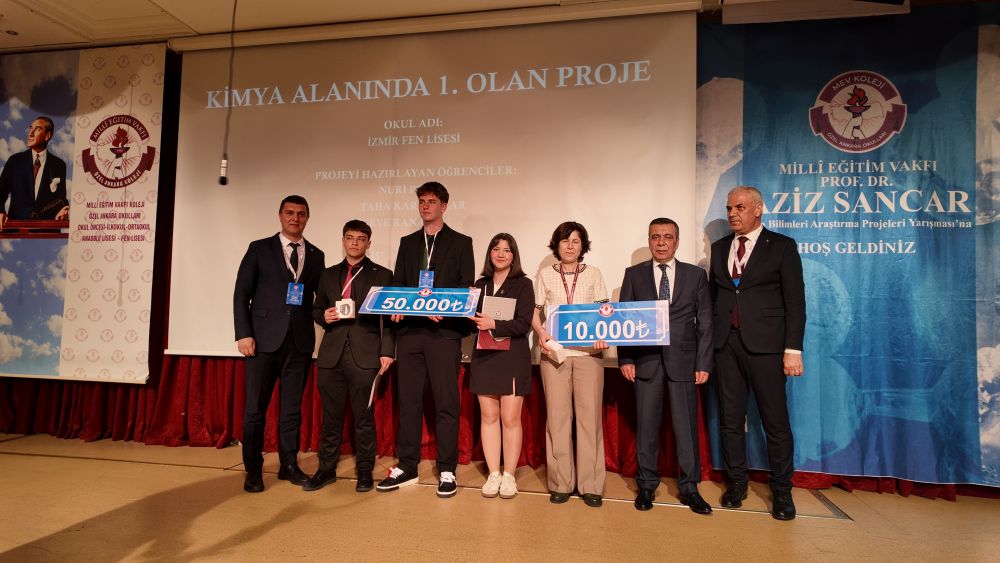 Kimya Dalı Birincilik Ödülü